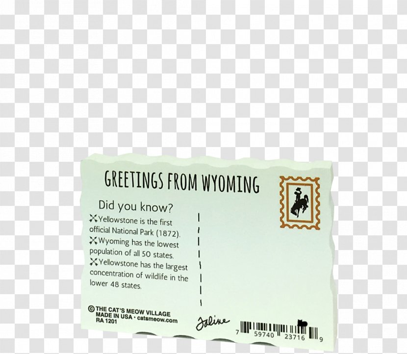 Brand - Flag Of Wyoming Transparent PNG