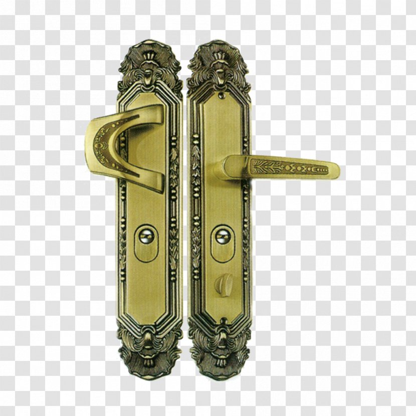 Brass Yongkang District Business Lock - Metal Transparent PNG