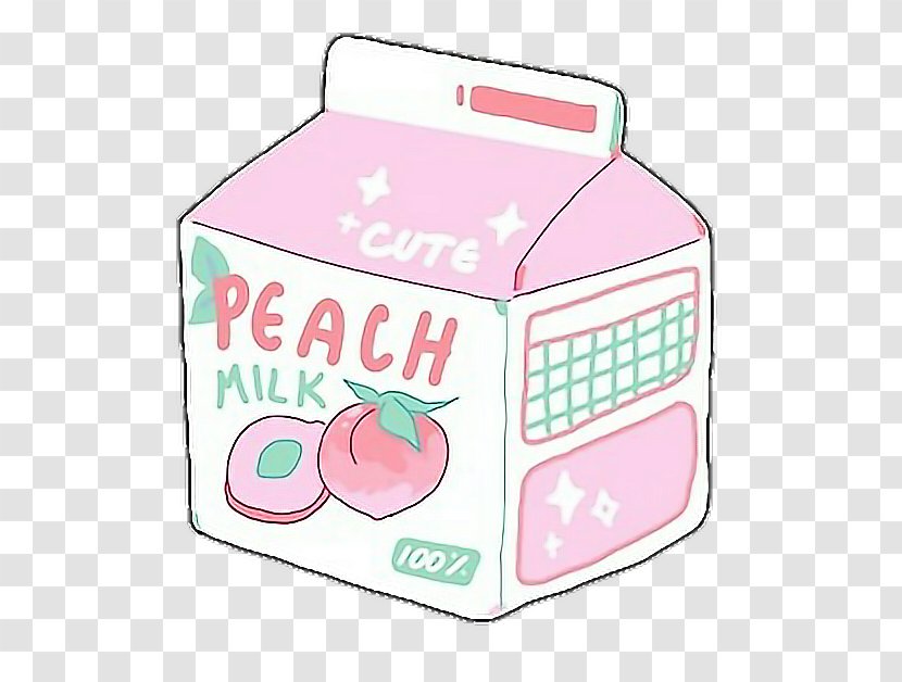 Sticker Decal Aesthetics Peach Pink - Pastel Transparent PNG