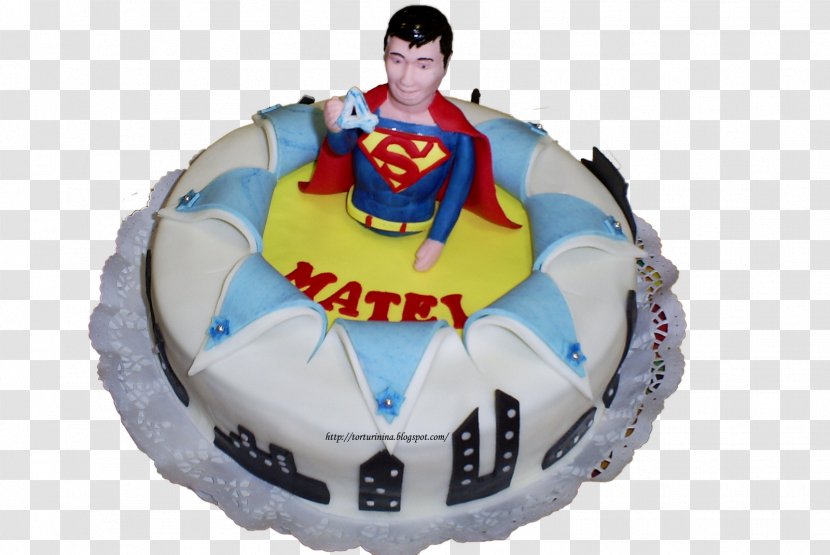 Birthday Cake Torte Superman - Pasteles - Mousse Transparent PNG