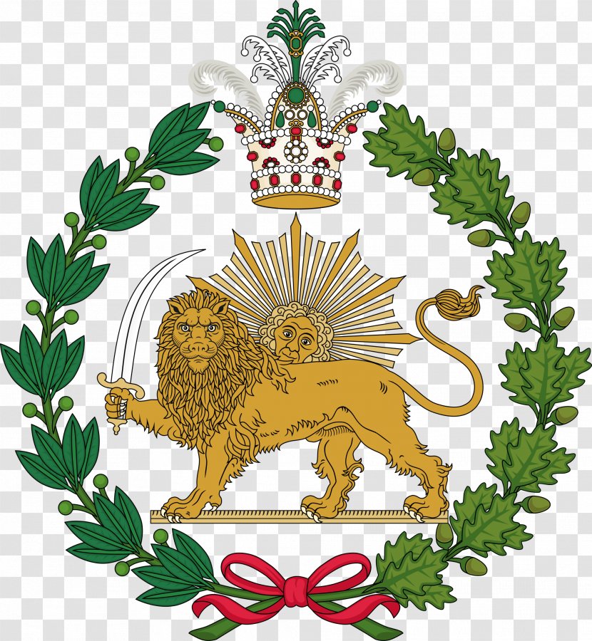 Iranian Revolution Constitutional Emblem Of Iran Lion And Sun - Flower - Symbol Transparent PNG