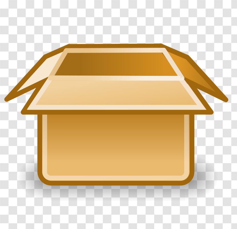 Cardboard Box Clip Art Transparent PNG