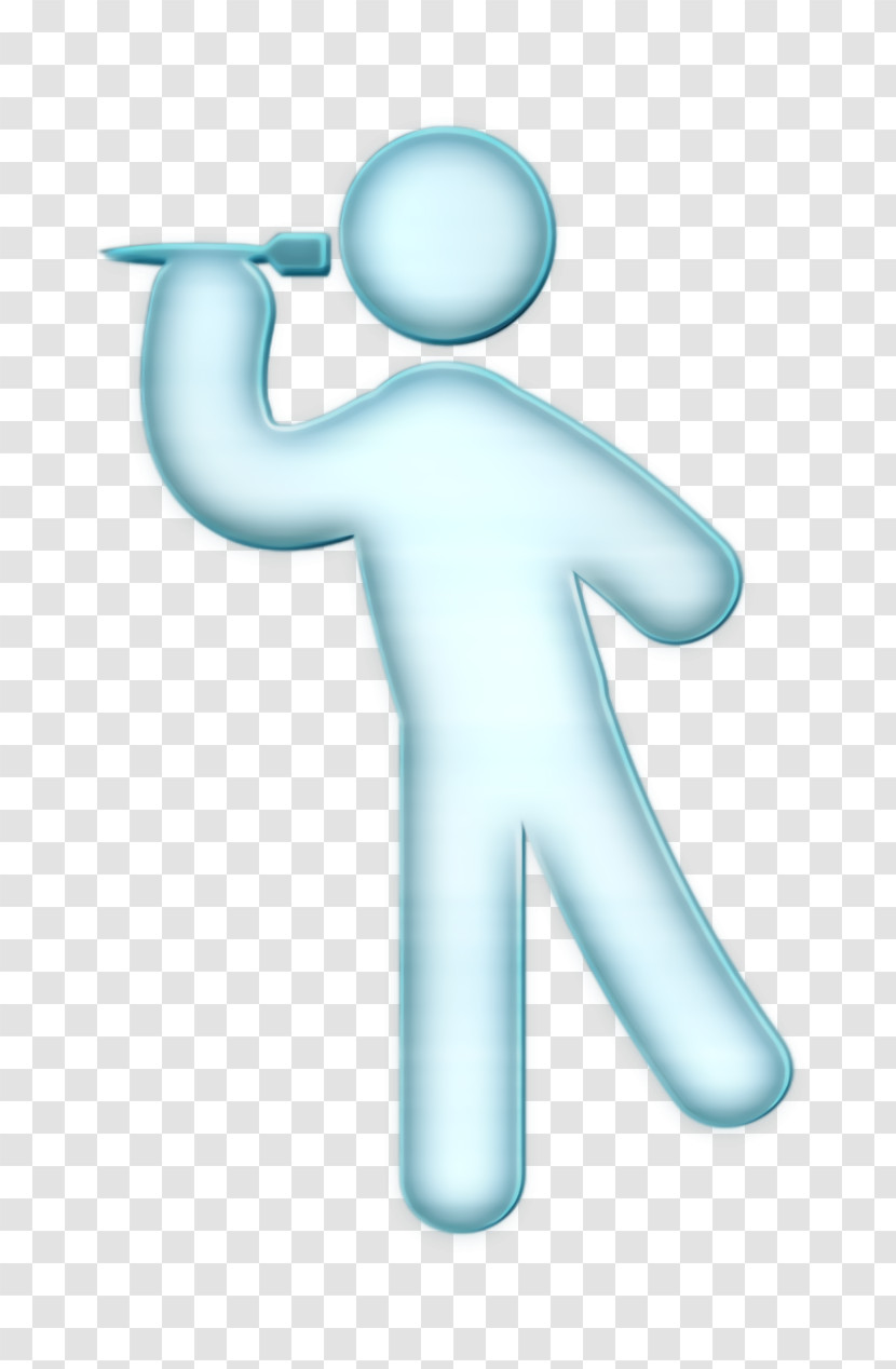 Man Throwing A Dart Icon People Icon Dart Icon Transparent PNG