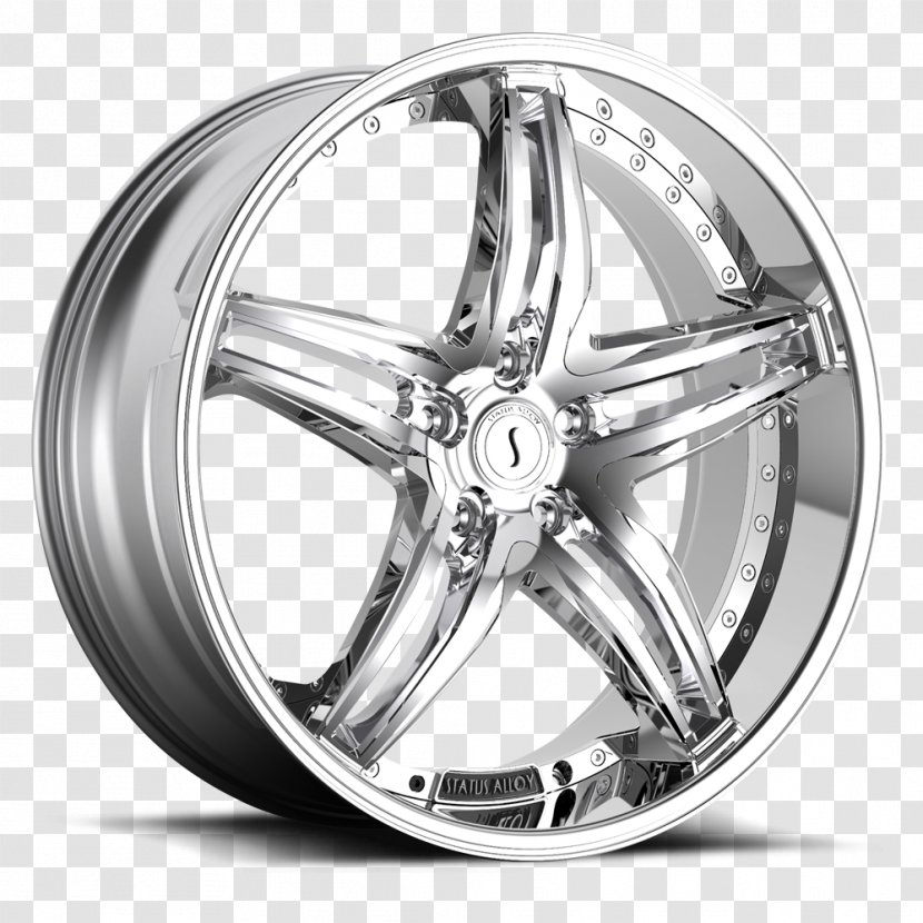 Rim Custom Wheel Tire Chrome Plating - Asphalt - Haze Transparent PNG