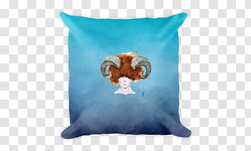 Pillow Horoscope Aries Pisces Capricorn Transparent PNG