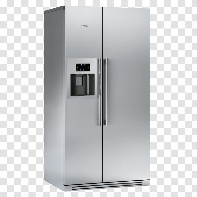 De Dietrich DKA866X - Stainless Steel - Refrigerator/freezerFreestandingWidth: 89 CmDepth: 70.5 CmHeight: 175.5 Cm504 LitresSide-by-side With Ice & Water DispenserClass A+Stainless Home Appliance FreezersRefrigerator Transparent PNG