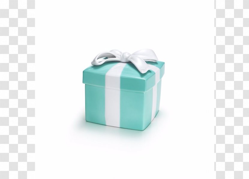Tiffany Blue & Co. Box Earring - Plastic Transparent PNG