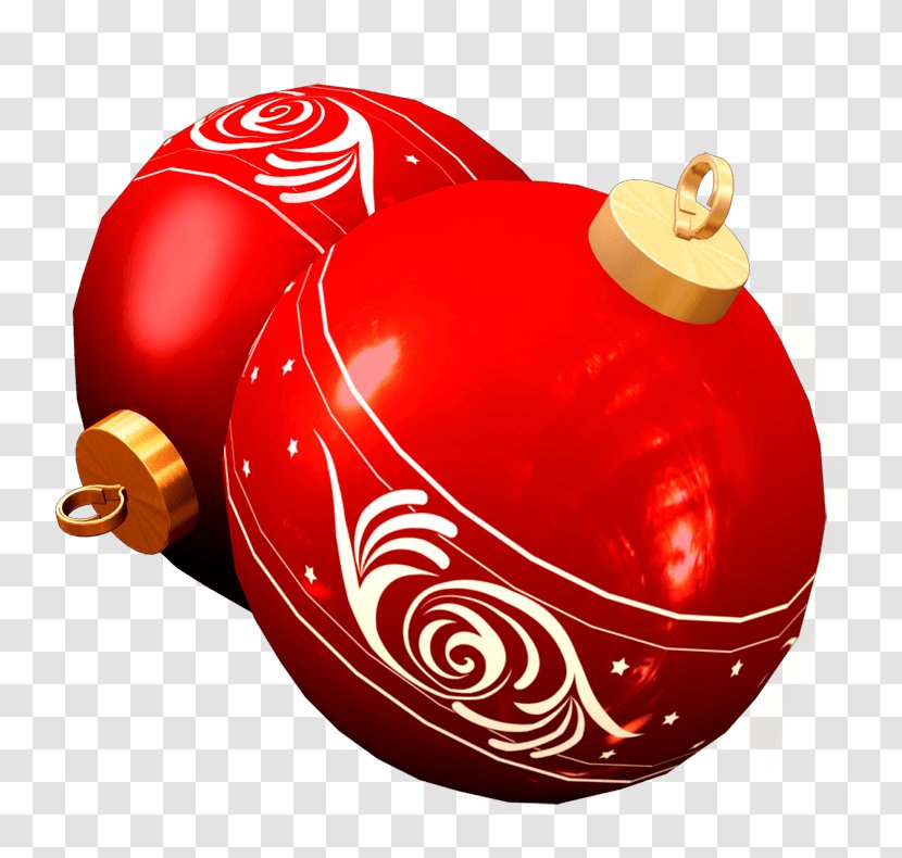 Christmas Ornament Clip Art - Heart - Balls Transparent PNG