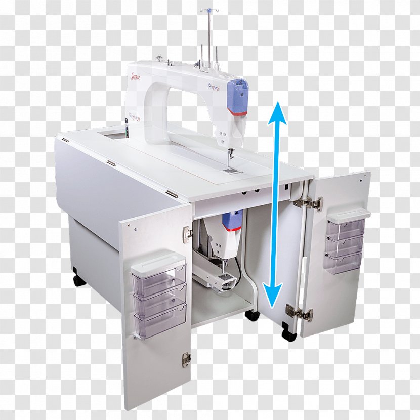 Machine Quilting Longarm Sewing Machines Stitch - Qnique Quilter By The Grace Company Transparent PNG