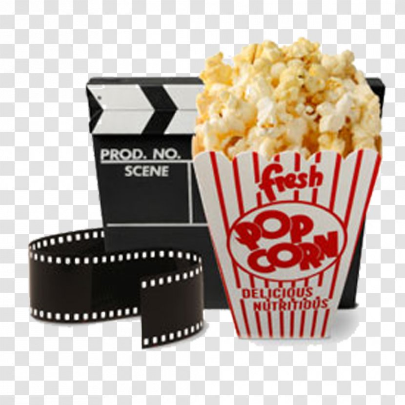 Popcorn Film Screening Cinema YouTube - Trailer - Background Transparent PNG