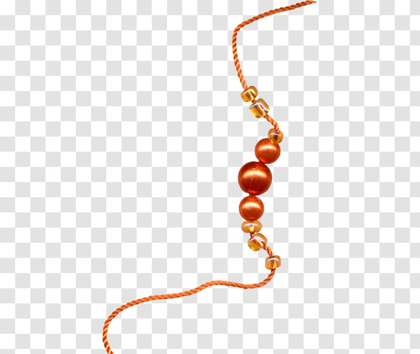 Bracelet Bead Image Clip Art - Orange - Pearl Transparent PNG