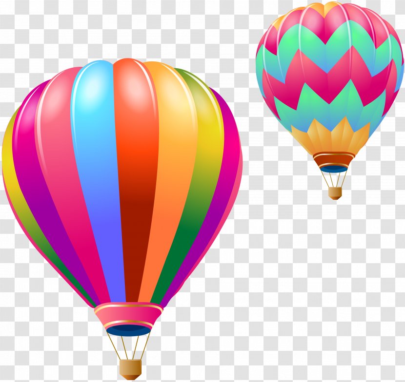 Hot Air Balloon Flight Clip Art - Festival - Hot-air Vector Transparent PNG