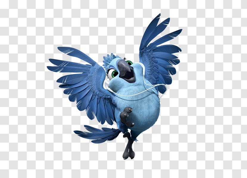 Blu Rio Cinema Icon - Wing - Blue Parrot Transparent PNG
