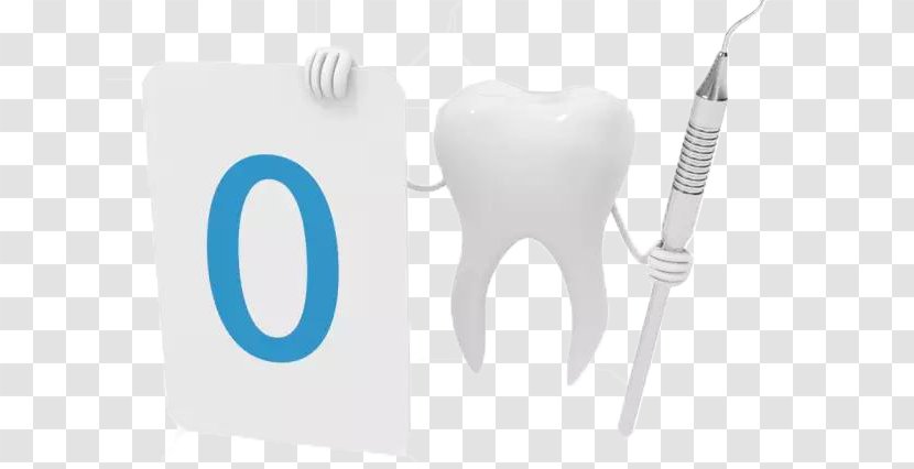 Tooth Logo Font - Cartoon - White Teeth Material Transparent PNG