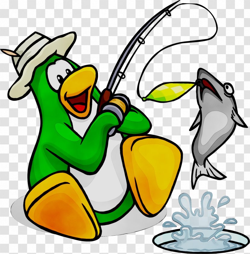 Club Penguin Fishing Rods Baits & Lures - Blog - Line Art Transparent PNG