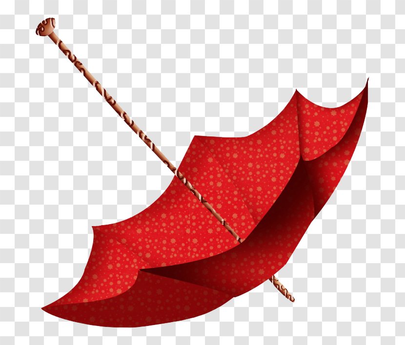 Umbrella Ombrelle Auringonvarjo Rain - Shoe - Red Transparent PNG