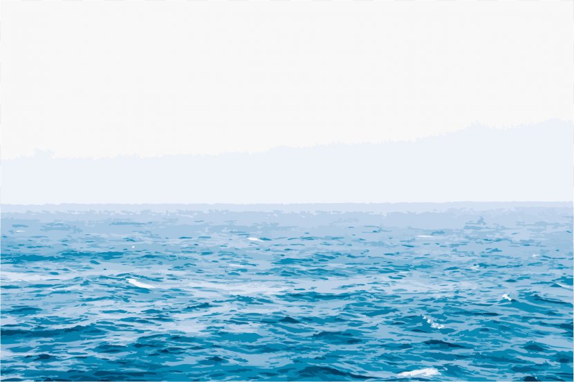 Ocean Seawater Wind Wave - Horizon Transparent PNG