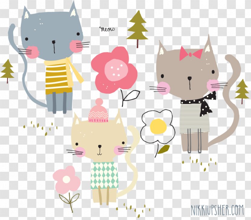 Cat Drawing Illustrator Clip Art - Fictional Character Transparent PNG