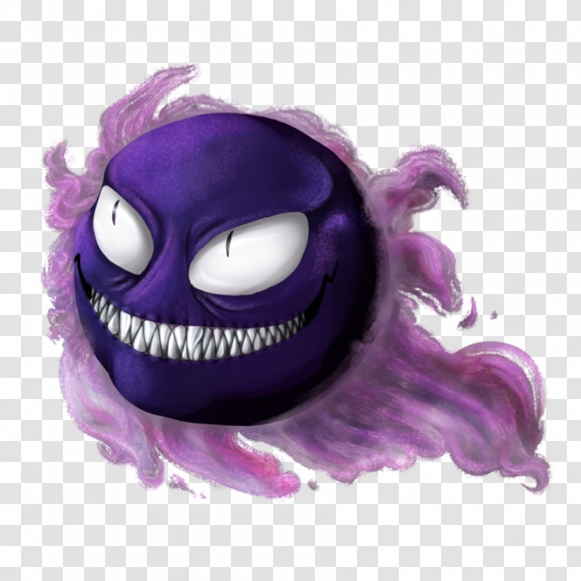 Character Fiction - Violet - Gastly Transparent PNG