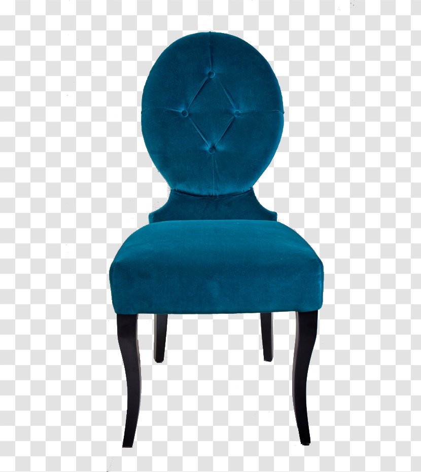 Blue Couch Chair - Fauteuil - Green Vintage Decorative Armchair Transparent PNG