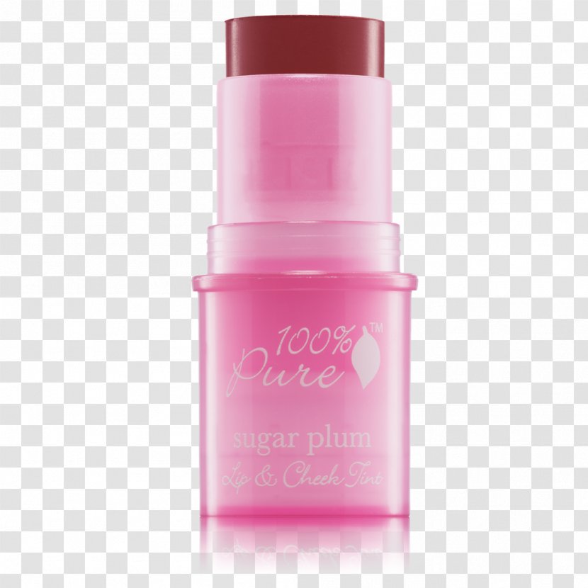 100% Pure Lip & Cheek Tint Cosmetics Balm - Milk Makeup Lipcheek - Sugar Transparent PNG