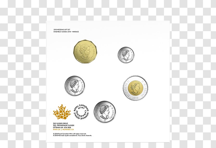 Coin Set Canada Uncirculated Wedding - Money Transparent PNG