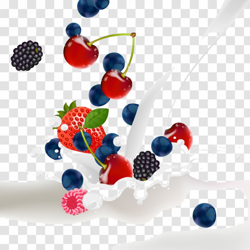 Milk Varenye Fruit Berry Clip Art - Strawberry - Fresh Transparent PNG