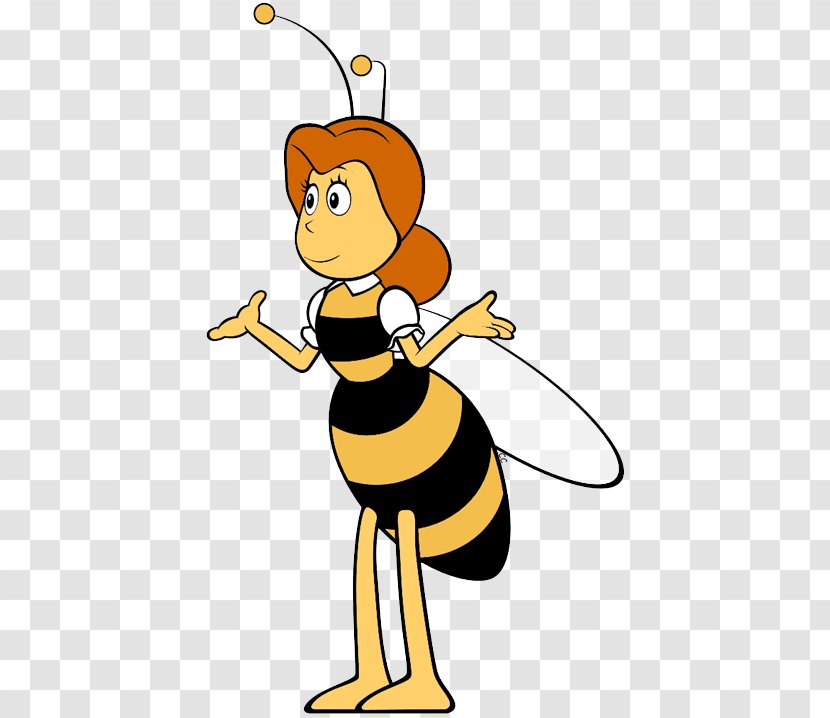 Maya The Bee Coloring Book Illustration - Color - Willys Bubble Transparent PNG