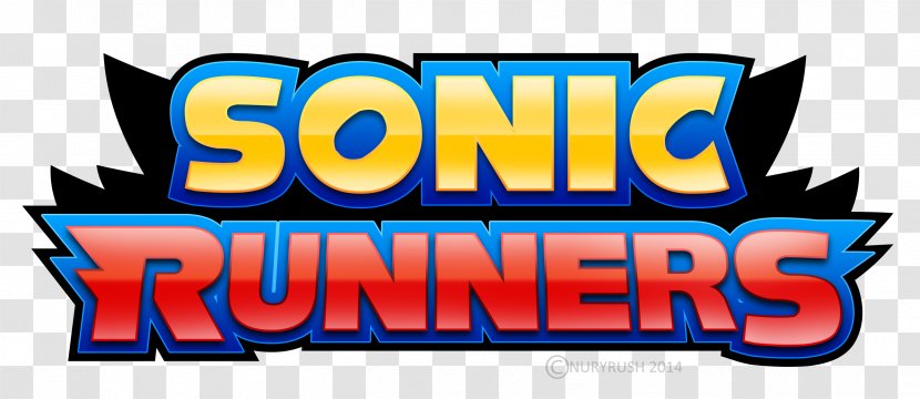 Sonic Runners Logo Banner Brand - Signage Transparent PNG