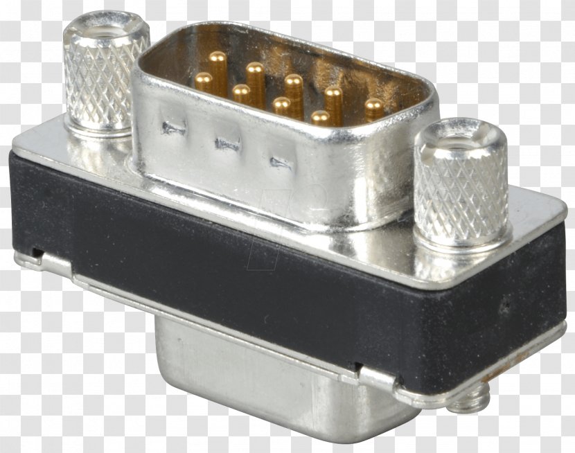 Electronic Component Buchse Electrical Connector D-subminiature Adapter - Technology Transparent PNG