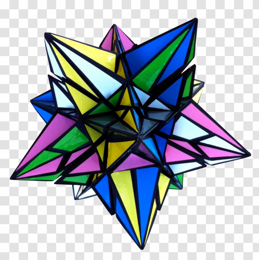 Rubik's Cube Great Icosahedron Skewb - Johannes Kepler Transparent PNG