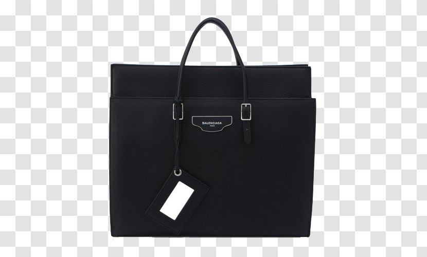 Briefcase Tote Bag Leather - Ms. Portable Shoulder Family In Paris Transparent PNG