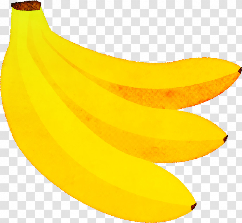 Banana Yellow Transparent PNG