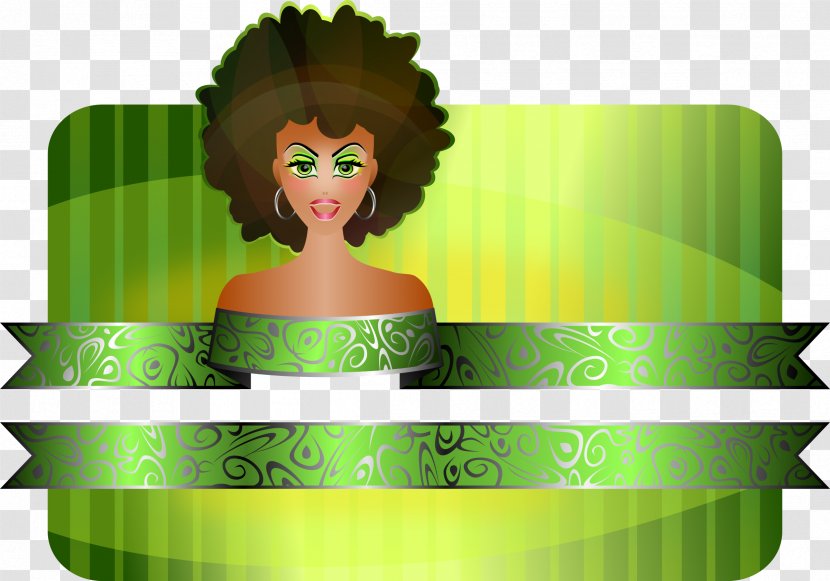 Christmas African American Clip Art - Tattoo - Afro Transparent PNG