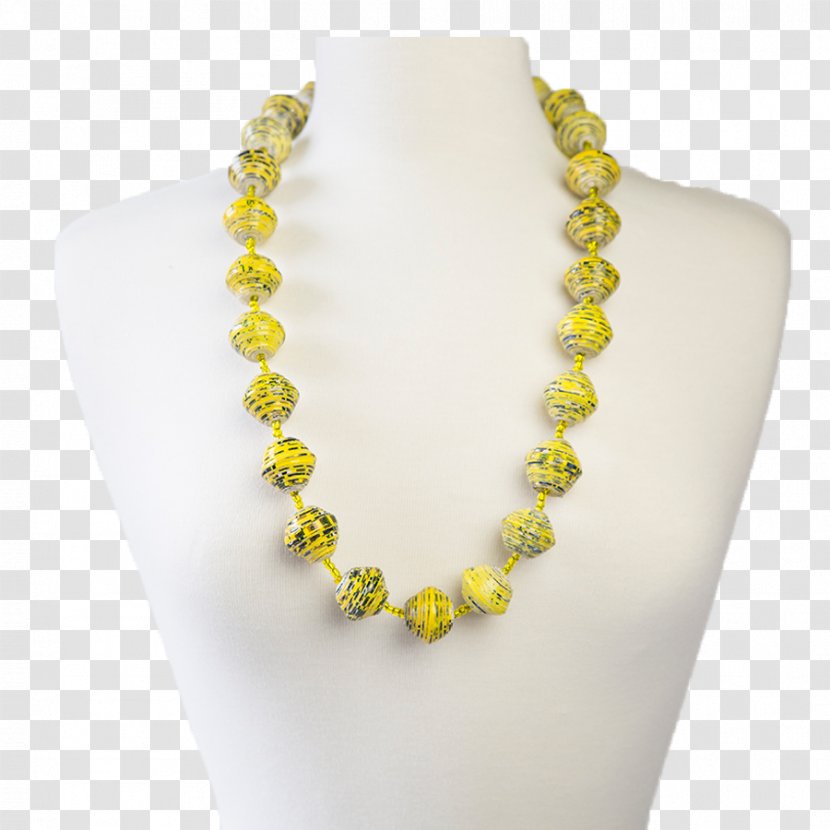Color Necklace Yellow Rose Quartz Jewellery - Agate Transparent PNG