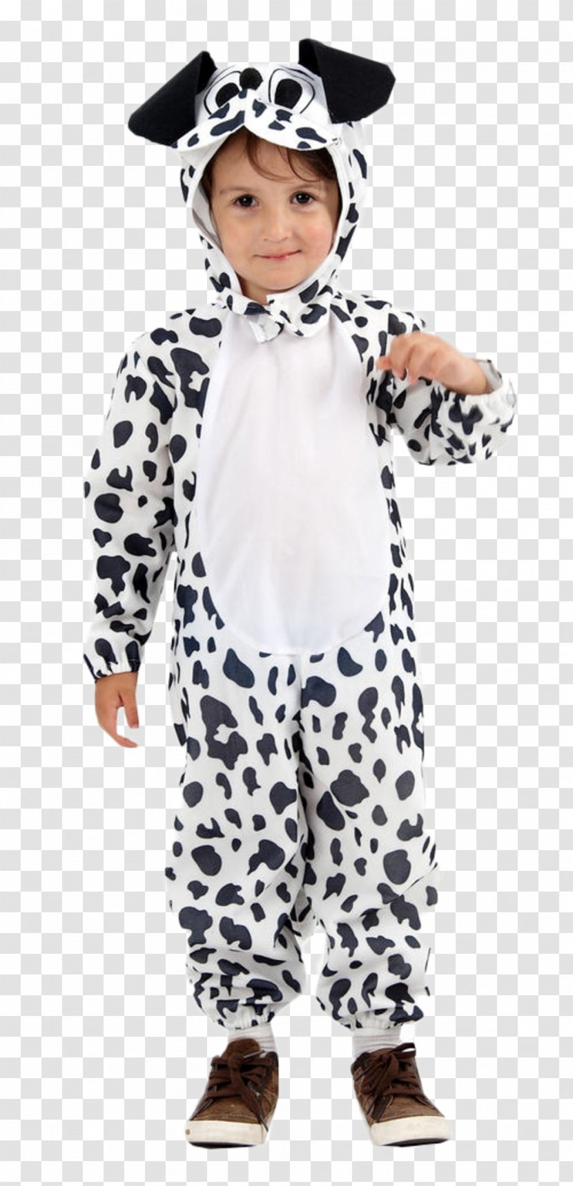Dalmatian Dog Costume Party Child Boy - Fancy Transparent PNG