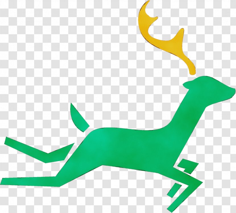 Reindeer - Paint - Logo Transparent PNG