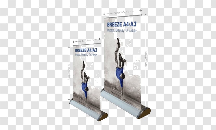 Banner Display Stand Printing Advertising - Desk - Pull Up Transparent PNG