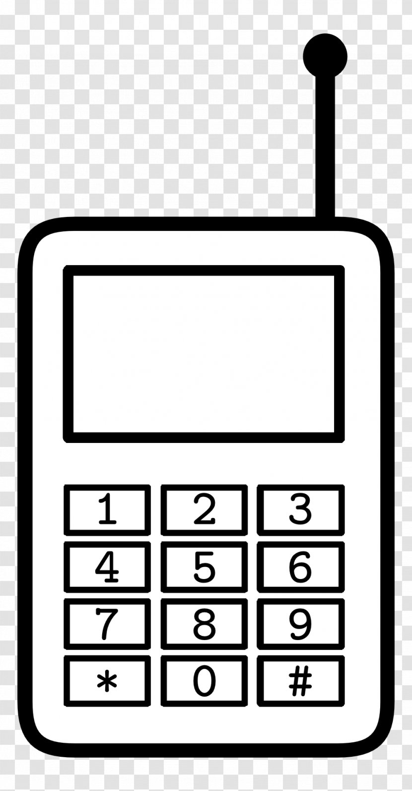 Telephone Apple Clip Art - Numeric Keypad - Phone Page Transparent PNG