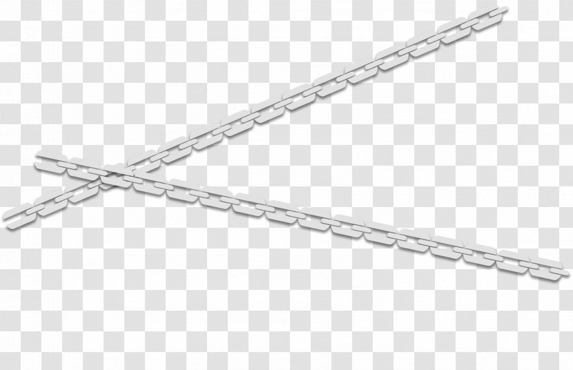 Structure White Black Pattern - Hardware Accessory - Chain Transparent PNG