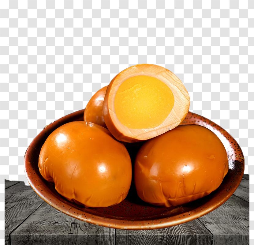 Tea Egg Soy Lor Mee Instant Noodle Yolk - A Bowl Of Boiled Eggs Transparent PNG