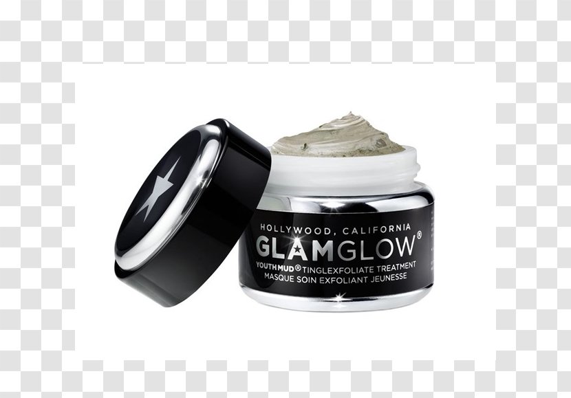 GLAMGLOW YOUTHMUD Tinglexfoliate Treatment Exfoliation GRAVITYMUD Firming Mask Flashmud Brightening - Sensitive Skin Transparent PNG