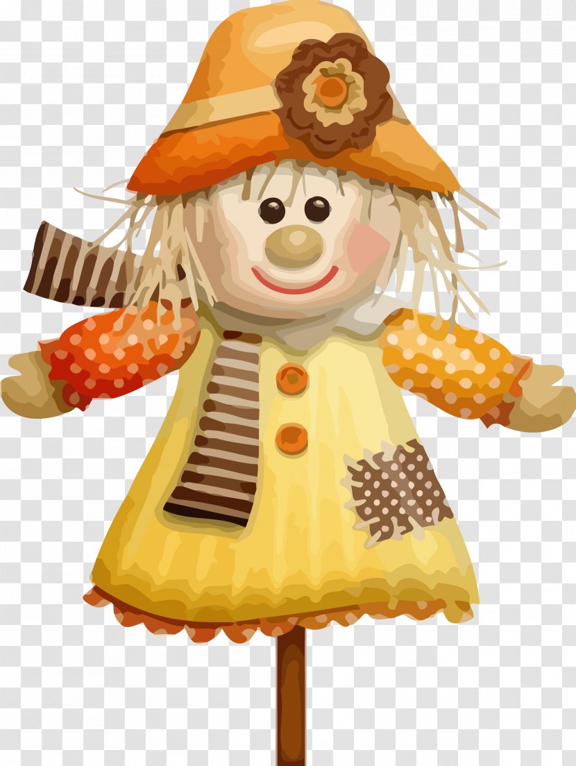 Scarecrow Thanksgiving Autumn Transparent PNG