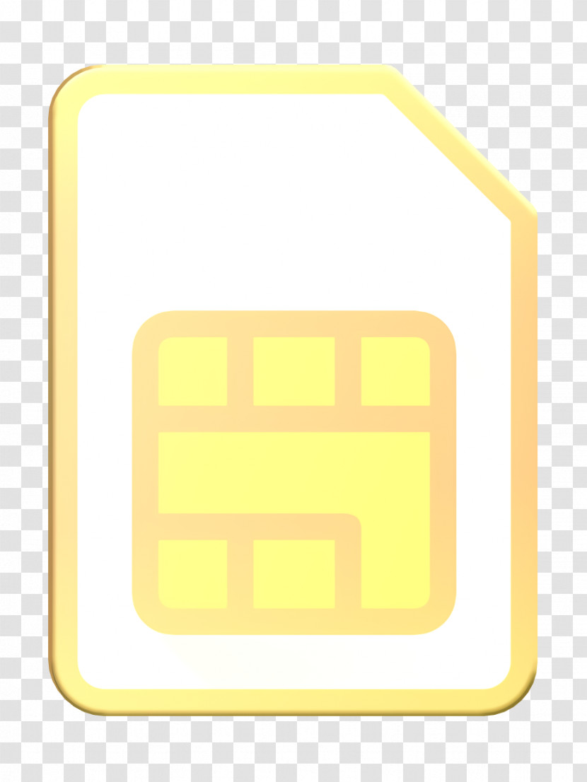 Mobile & Telephone Icon Sim Icon Transparent PNG