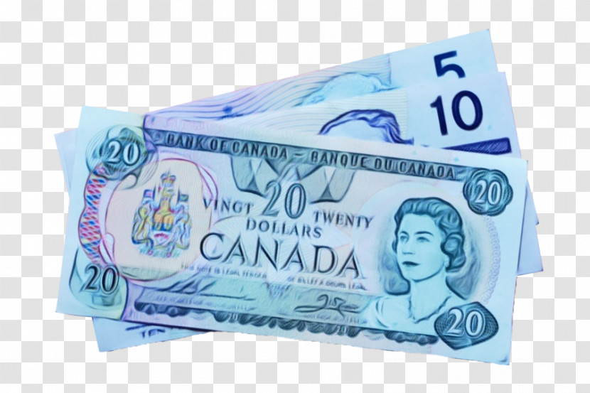 Canadian Dollar Currency United States Dollar Banknote Canadian Twenty-dollar Note Transparent PNG