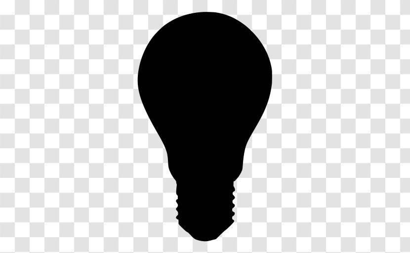Light Bulb Cartoon - Black - Lighting Transparent PNG