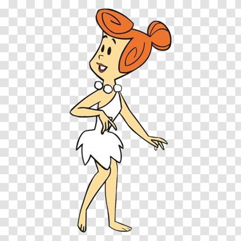 Wilma Flintstone Fred Pebbles Flinstone Betty Rubble Barney - Arm - Carton Transparent PNG