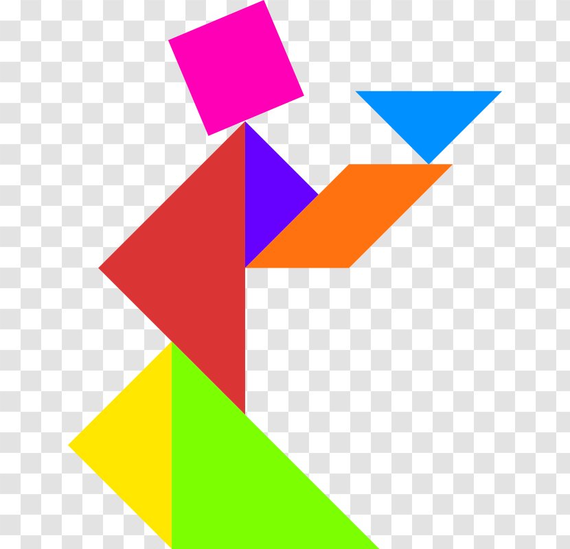 Tangram: The Ancient Chinese Puzzle Clip Art Triangle - Diagram Transparent PNG