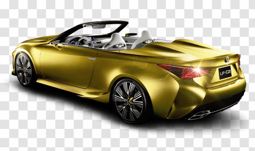 Lexus LF-C2 Car Luxury Vehicle - Wheel Transparent PNG