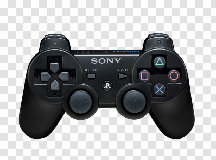 PlayStation 2 Sixaxis Black 3 - Game Controllers - Playstation Transparent PNG